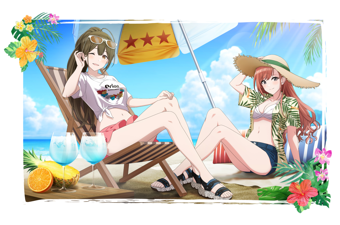 有栖川夏葉＆桑山千雪×沖縄コラボ 公式グッズ販売