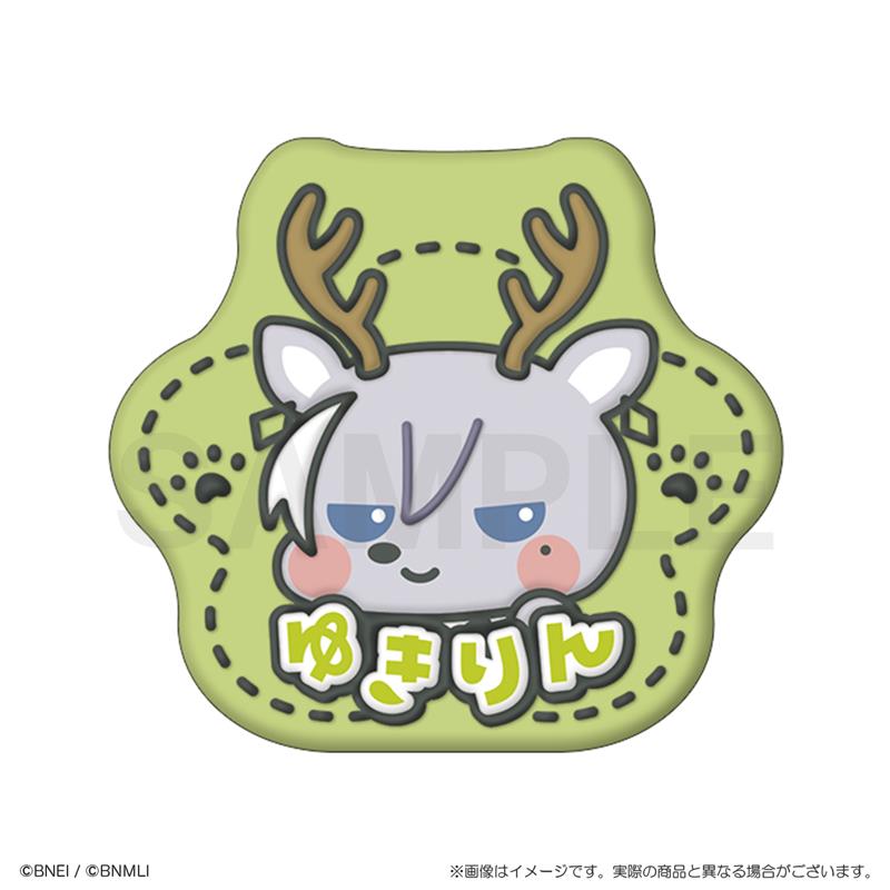 ぬいぐるみバッジ　ゆきりん