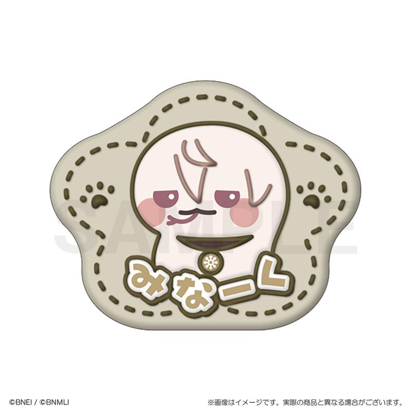 ぬいぐるみバッジ　みなーく
