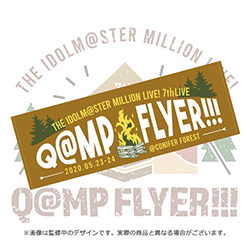 THE IDOLM@STER MILLION LIVE! 7thLIVE Q＠MP FLYER!!! 公式タオル