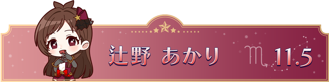 辻野 あかり　11.5