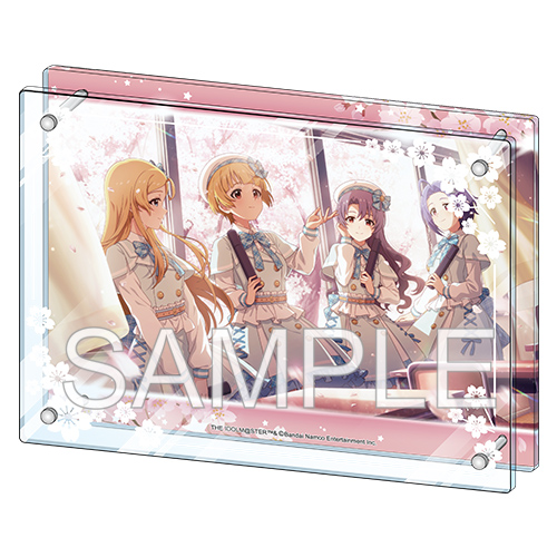 アイドルマスター ミリオンライブ！ジオラマ式アクリルパネル 「カワラナイオモイ +」Ver.