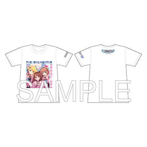 アイドルマスター シンデレラガールズ 『ラビューダ♡トライアングル』フルカラーTシャツ　XL