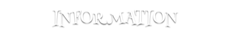 INFORMATION インフォメーション