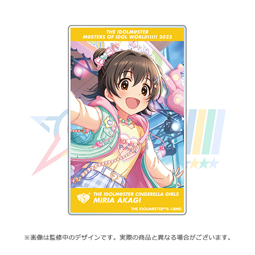 THE IDOLM@STER M@STERS OF IDOL WORLD 2023 公式グッズ事前販売 