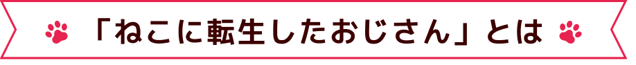 ねこに転生したおじさん　とは