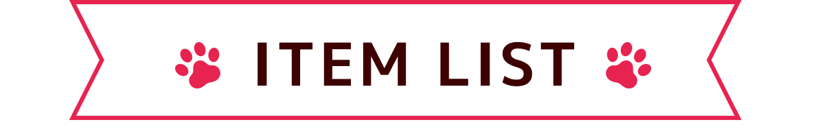 ITEM LIST