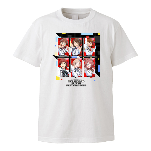 公式カスタマイズTシャツ(ホワイト/ブラック)