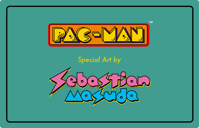 PAC-MAN Special Art by Sebastian Masuda