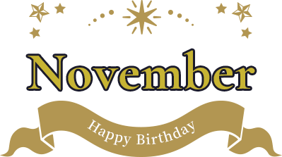 November Happy Birthday