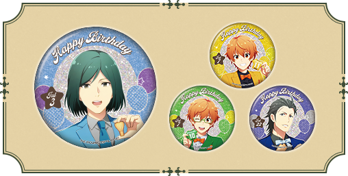 ホログラム缶バッジ