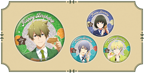 ホログラム缶バッジ