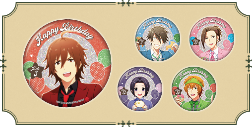 ホログラム缶バッジ