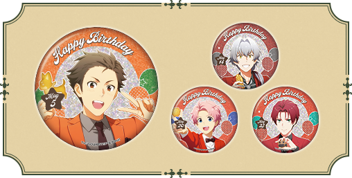 ホログラム缶バッジ