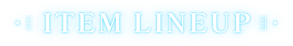 ITEM LINEUP