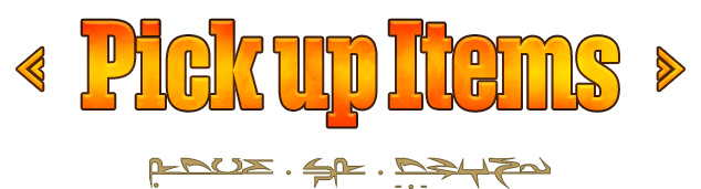 Pick up Items