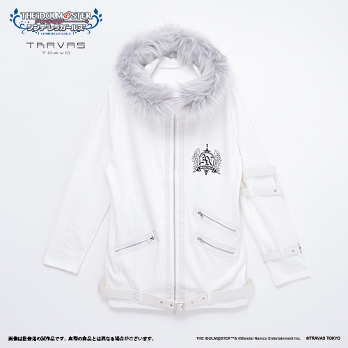 アイドルマスター 二宮飛鳥×TRAVAS TOKYO ファーフードロングパーカー アイドルマスター シンデレラガールズ』二宮飛鳥×TRAVAS TOKYO