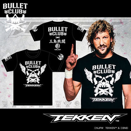 新日本プロレス×鉄拳 BULLET CLUB×TEKKEN Tシャツ：XLサイズ