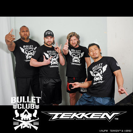 新日本プロレス×鉄拳 BULLET CLUB×TEKKEN Tシャツ：XLサイズ