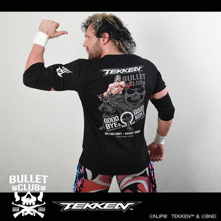 新日本プロレス×鉄拳 ケニー・オメガ×ブライアン・フューリーTシャツ