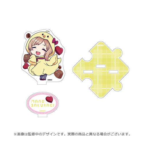 The Idolm Ster Shiny Colors あにまるおばけのおかしパーティー 公式ミニアクリルスタンド 櫻木真乃