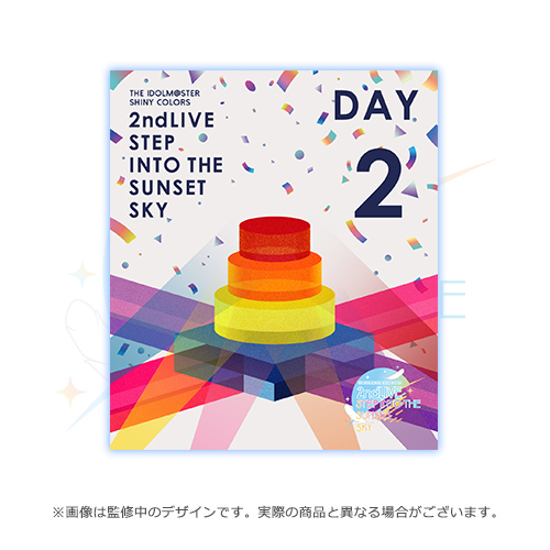 THE IDOLM@STER SHINY COLORS 2ndLIVE STEP INTO THE SUNSET SKY」Blu-ray  【通常版DAY2】