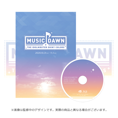 THE IDOLM@STER SHINY COLORS MUSIC DAWN 公式パンフレット Blu-ray付き