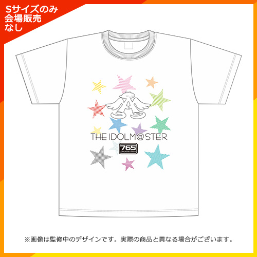 バンダイナムコエンターテインメントフェスティバル公式tシャツ アイドルマスターver ホワイト Mサイズ