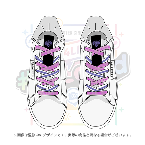 THE IDOLM@STER CINDERELLA GIRLS LIKE4LIVE #cg_ootd 公式スニーカー