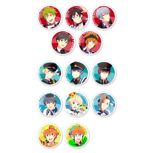 THE IDOLM@STER SideM 49 ELEMENTS 缶バッジvol.1