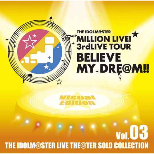 THE IDOLM@STER LIVE THE@TER SOLO COLLECTION Vol.03 Visual Edition