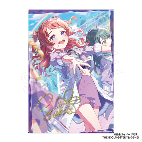 学園アイドルマスター サイン入りアクリルアートパネル 雨上がりの