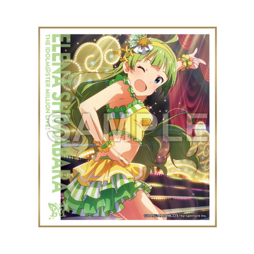 アイドルマスター ミリオンライブ！ トレーディングミニ色紙 C