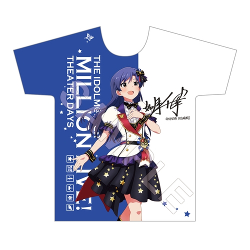 アイドルマスター ミリオンライブ！ フルカラーTシャツ 如月千早 ドリーム・プレリュードver.