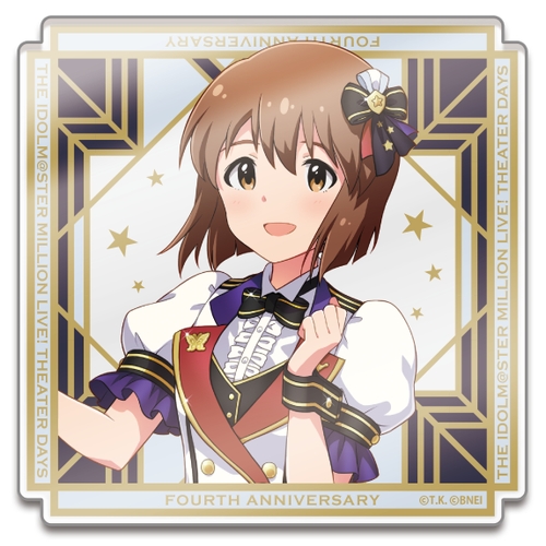 アイドルマスター ミリオンライブ カップ アクリルコースター 萩原雪歩 ドリーム プレリュードver