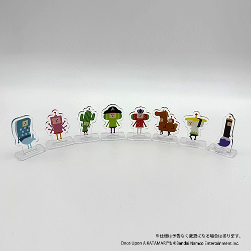 ワンス・アポン・ア・塊魂 トレーディングアクリルスタンド（8種）