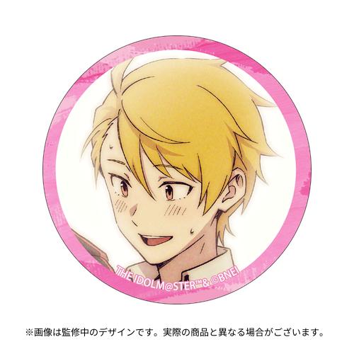 SideM 思い出 缶バッジ 翼 アイドルマスター SideM 缶バッジ 柏木 翼 Illustration by めばち