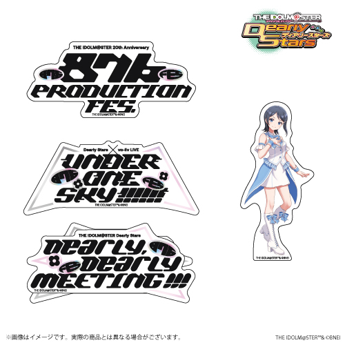 vα-liv 876 PRODUCTION FES. 公式ステッカーセット【秋月涼】