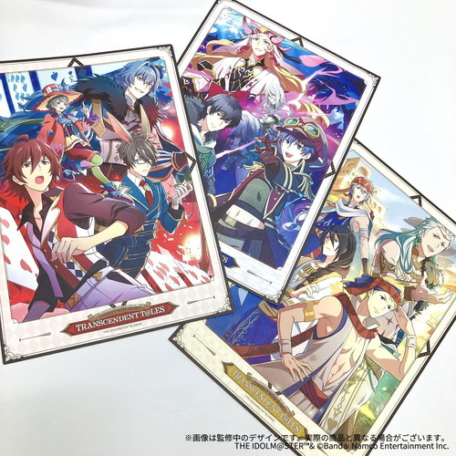 THE IDOLM@STER SideM CONNECT WITH MUSIC! TRANSCENDENT T@LES 公式A4