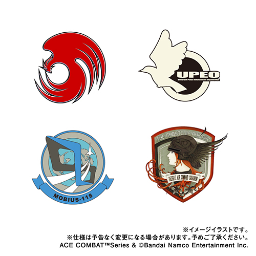 ACE COMBAT/S THE SYMPHONY 30TH ANNIVERSARY 公式着脱式刺繍