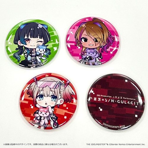 283 Production XXXX Performance XXX= S/N-GUL4R1TY 公式缶バッジセット