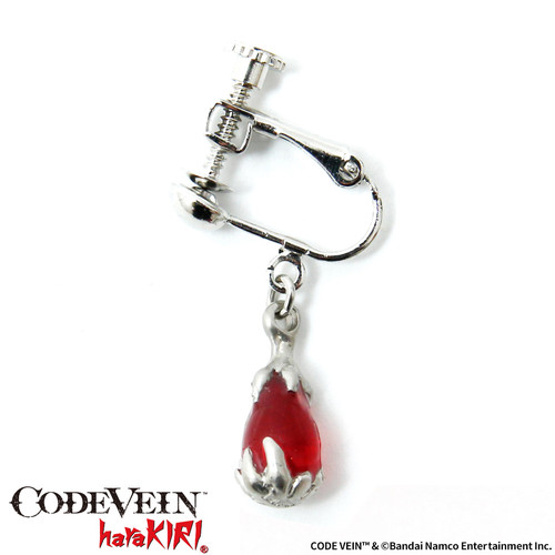 希少 CODE VEIN haraKIRI 血涙イヤリング CODE VEIN 血涙イヤリング