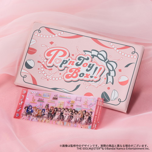 CINDERELLA GIRLS 『Pop'n ToyBox!!』 公式チケットケース（ホログラム