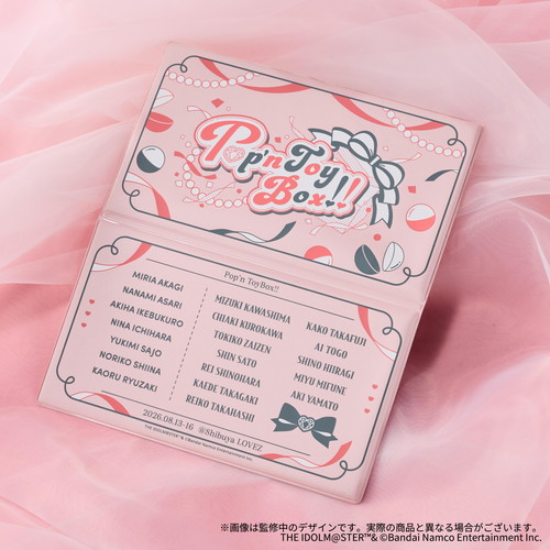 CINDERELLA GIRLS 『Pop'n ToyBox!!』 公式チケットケース（ホログラム