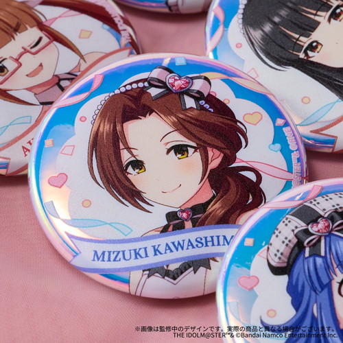 アイドルマスター シンデレラガールズ 公式オーロラ缶バッジ 市原仁奈