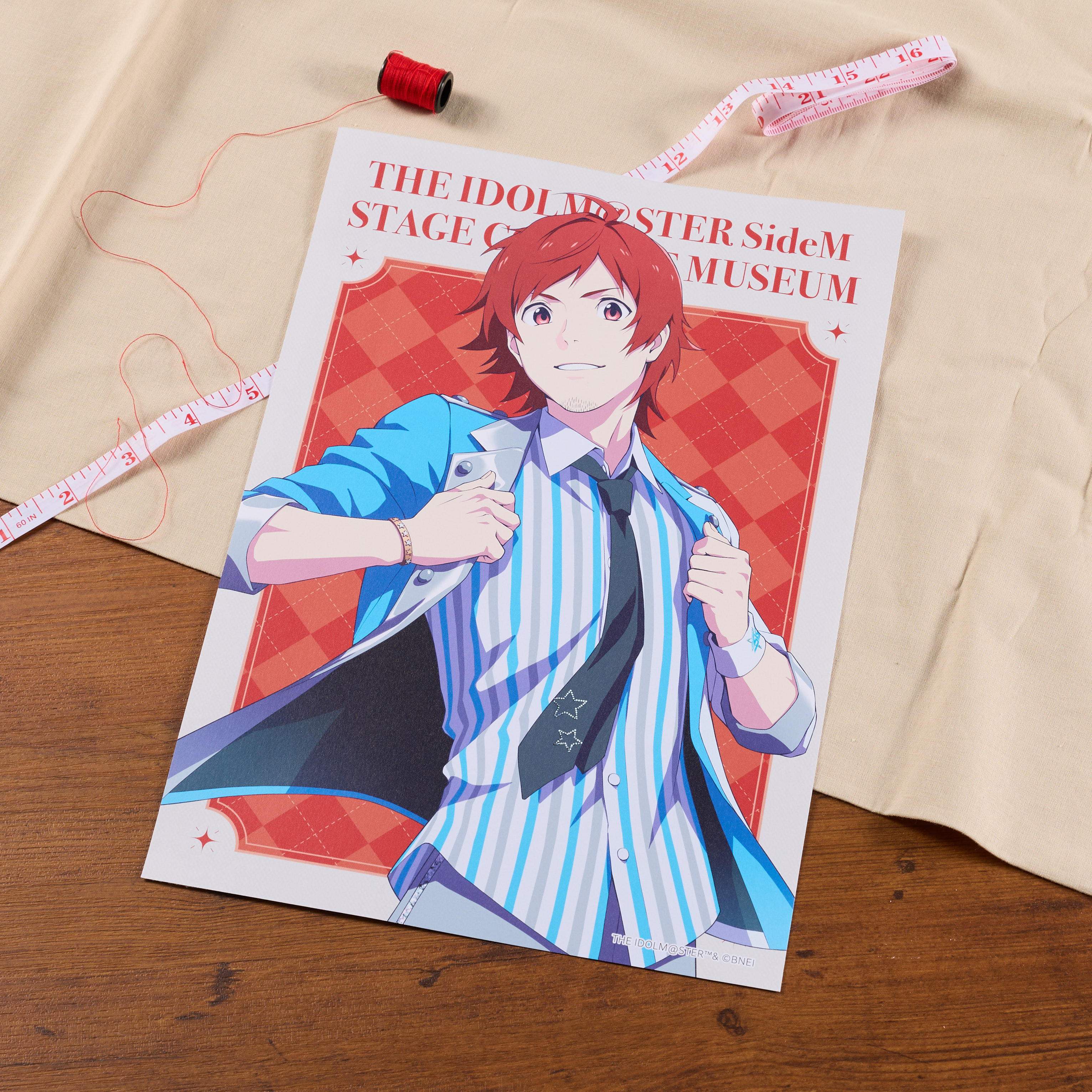 THE IDOLM@STER SideM STAGE COSTUME MUSEUM 公式A4ポスター(天道 輝)