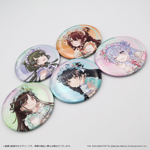 アイドルマスター シャイニーカラーズ 公式φ75mmグリッター缶バッジ