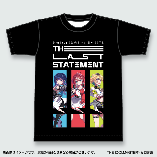 PROJECT IM@S vα-liv LIVE -THE LAST STATEMENT!!!- フルグラフィックT 