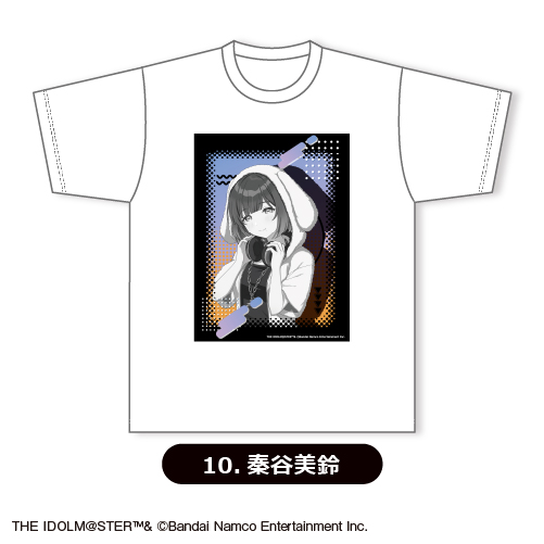 学マス　フルグラTシャツ秦谷美鈴 XL 学園アイドルマスター 学マス フルグラフィックTシャツ 秦谷美鈴
