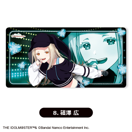ミッドナイトブルー　学園アイドルマスター　スリーブ　プレイマット　篠澤広　B 学園アイドルマスター プレイマット <篠澤 広>※通販限定商品